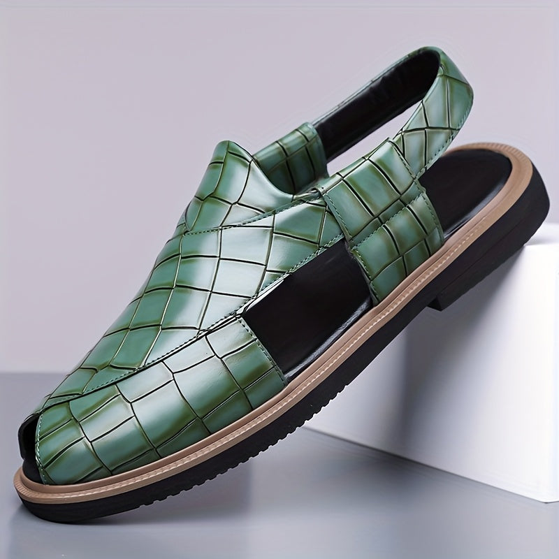 Malcolm | Woven-Style Comfort Sandals