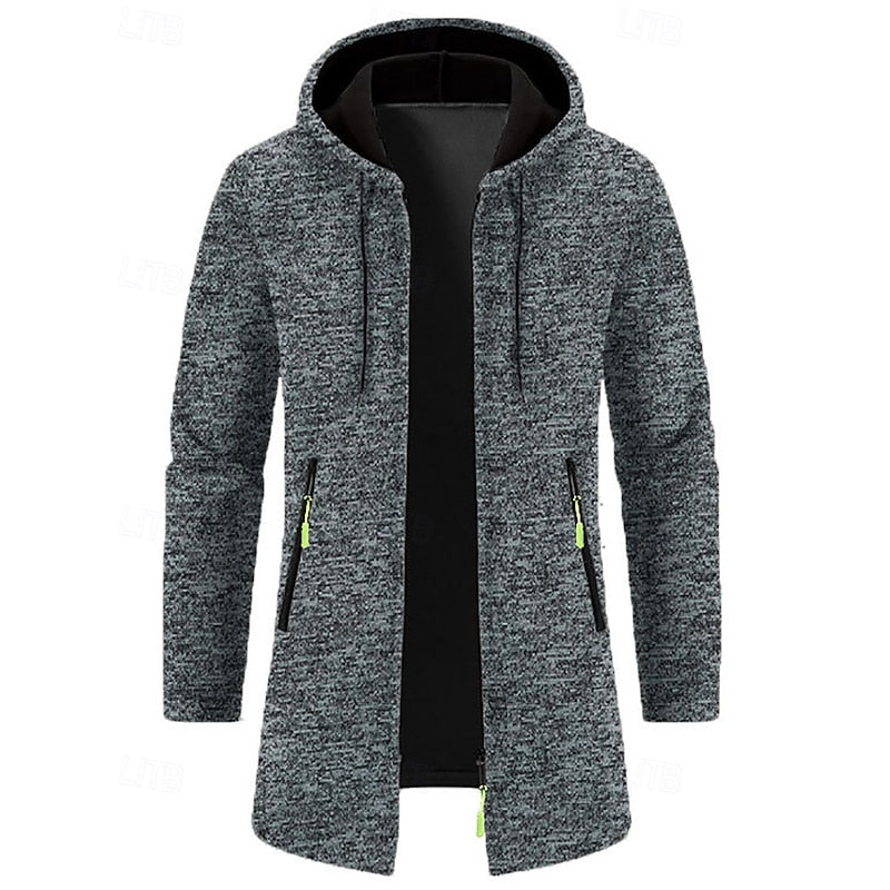 Vaughn | Hooded Longline Coat