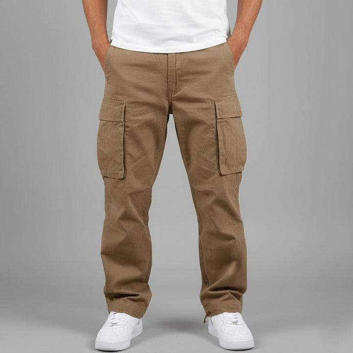 Spencer | Relaxed Fit Cargo Pants with Side Pockets