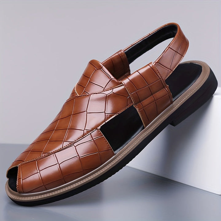 Malcolm | Woven-Style Comfort Sandals