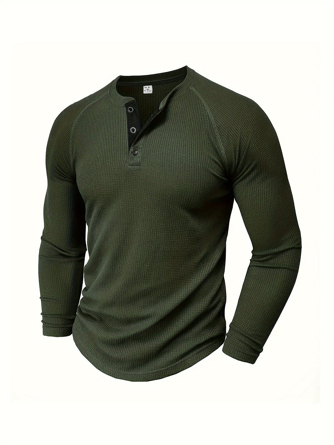 Graham | Classic Button Henley Shirt