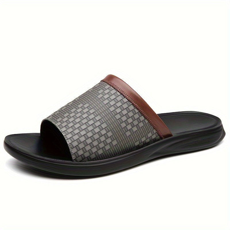 Elliot | Woven Slide Sandals