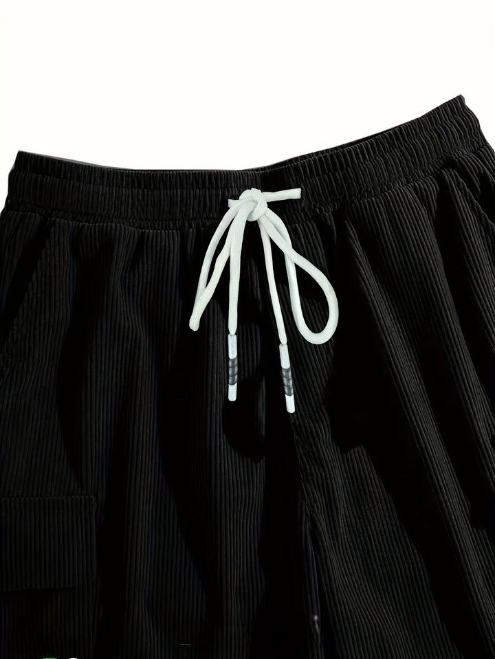 Griffin | Textured Cargo Shorts
