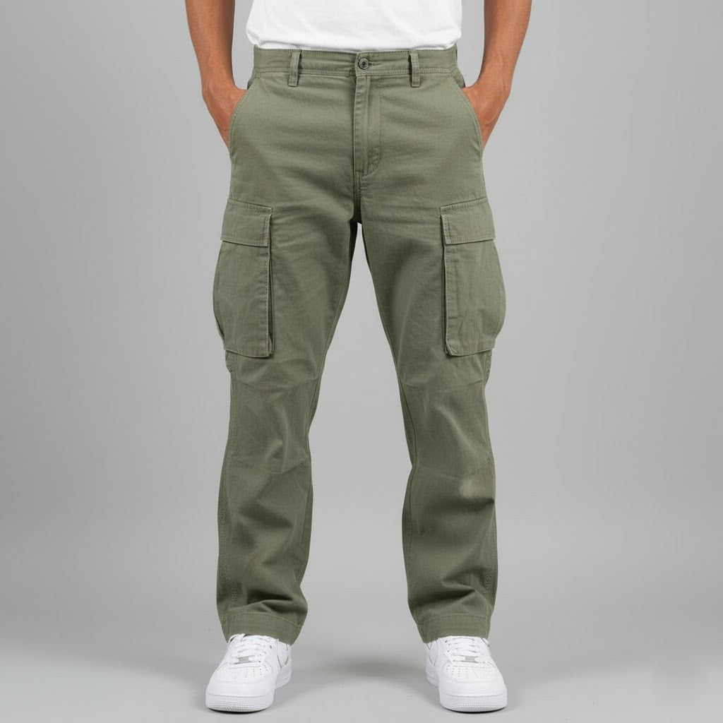 Spencer | Relaxed Fit Cargo Pants with Side Pockets