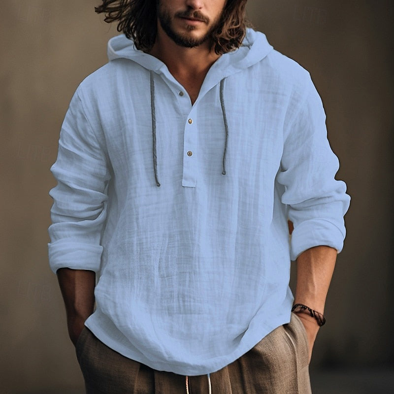 Roman | Relaxed Hooded Shirt