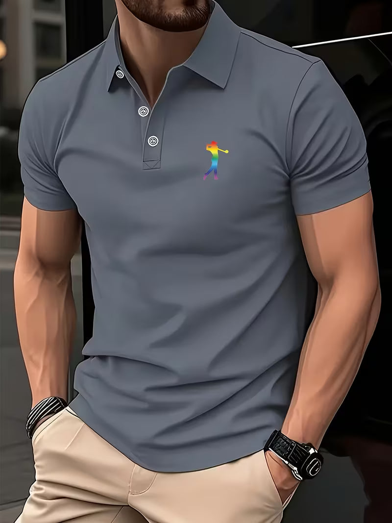 Arnold | Casual Short-Sleeve Golf Printed Shirt