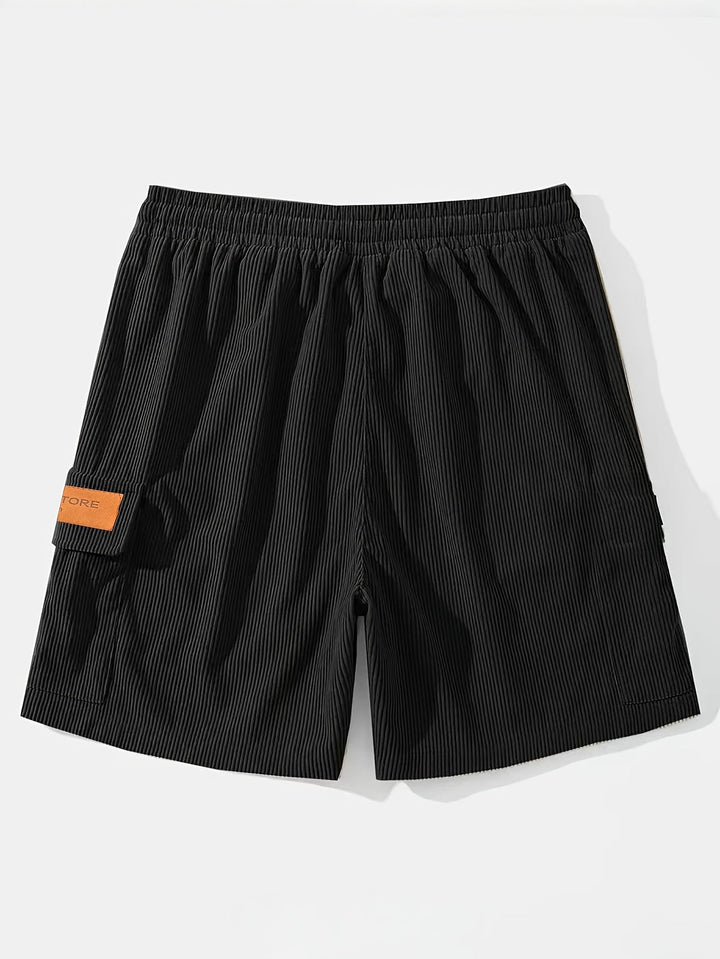 Griffin | Textured Cargo Shorts