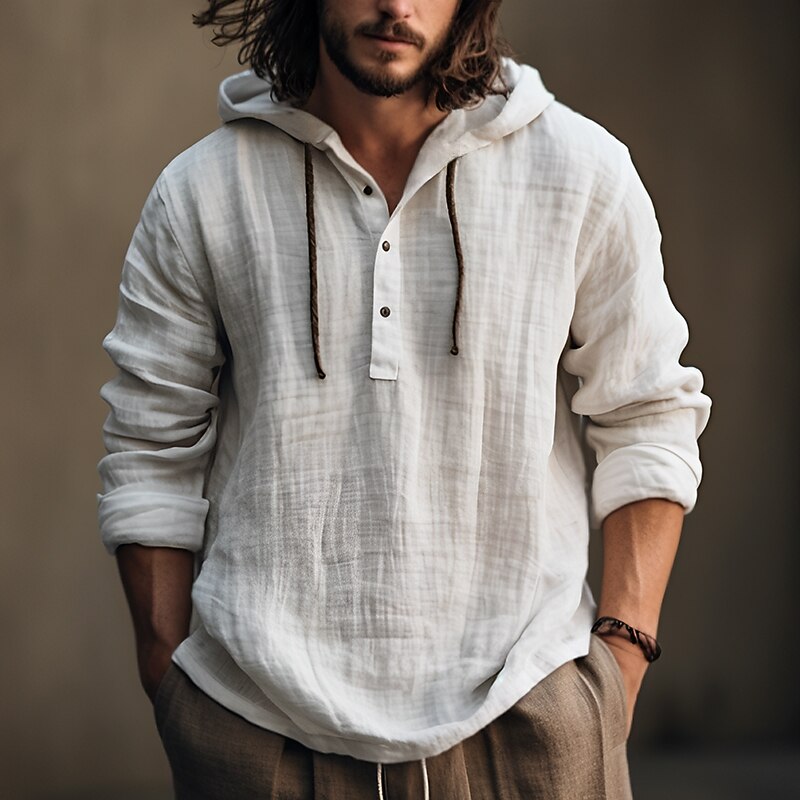 Roman | Relaxed Hooded Shirt