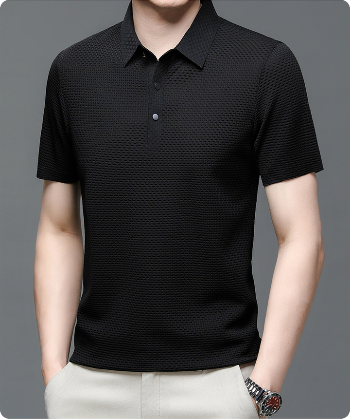 Parker | Stylish Button-Up Polo Shirt