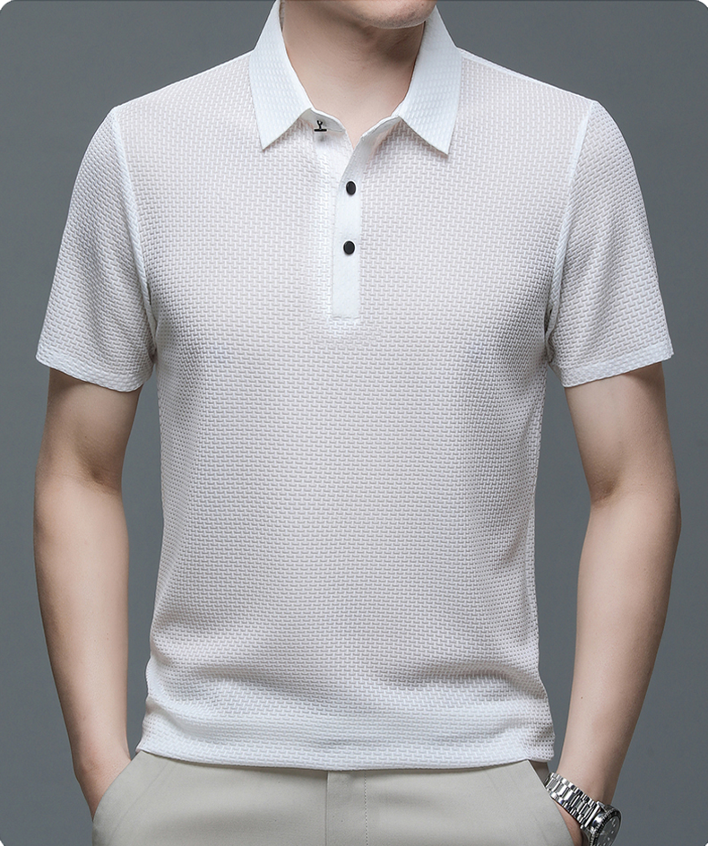 Parker | Stylish Button-Up Polo Shirt