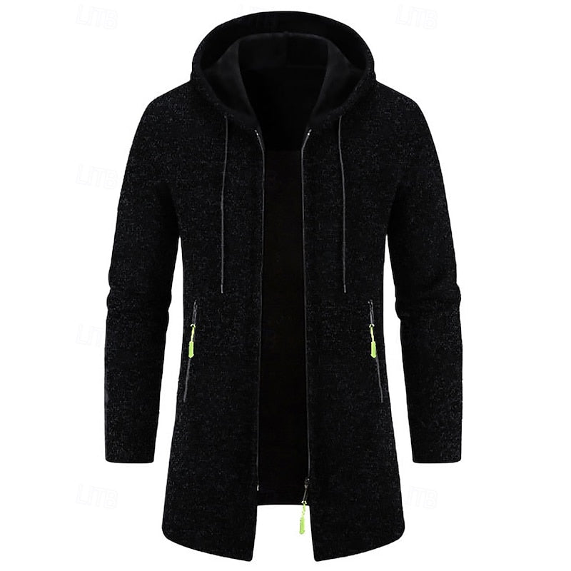 Vaughn | Hooded Longline Coat