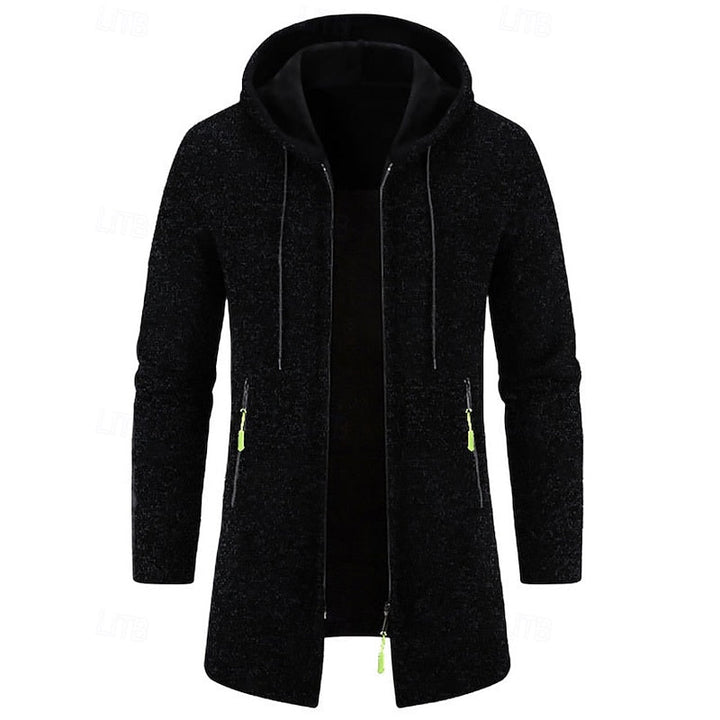 Vaughn | Hooded Longline Coat