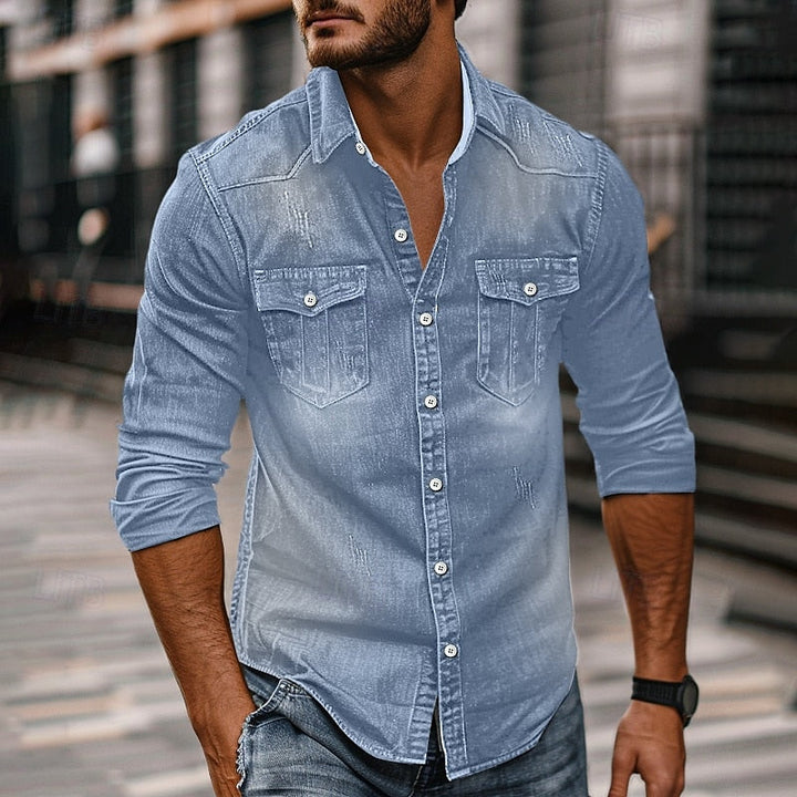 Grady | Rugged Button-Up Shirt