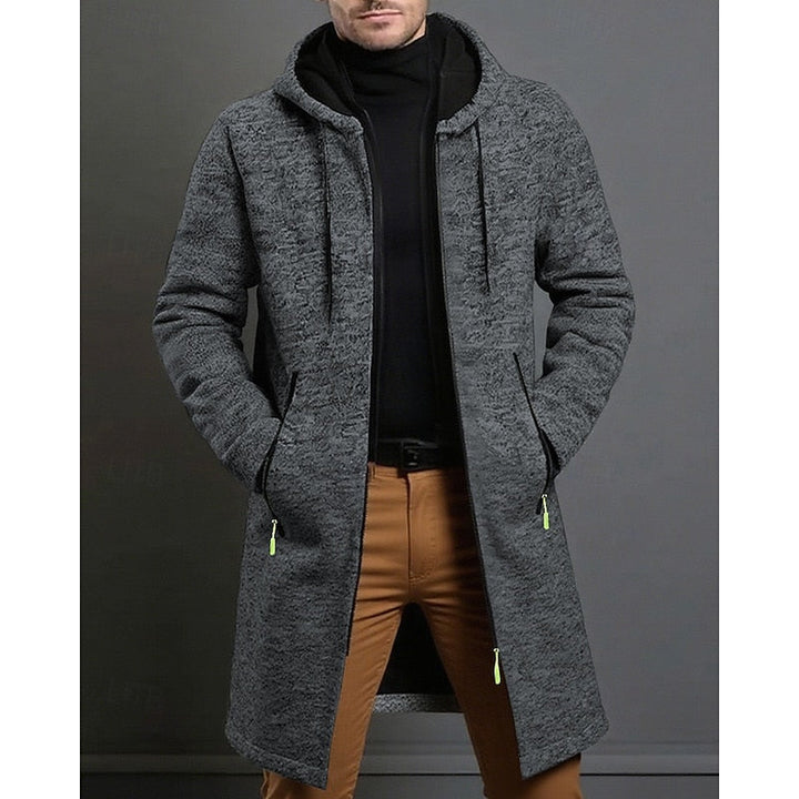 Vaughn | Hooded Longline Coat