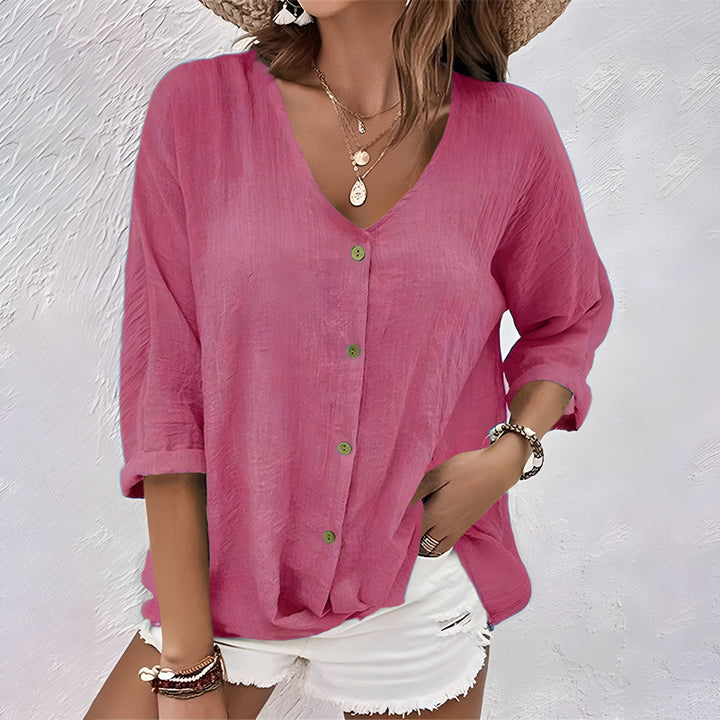 Women’s Blouse | Relaxed Button-Up