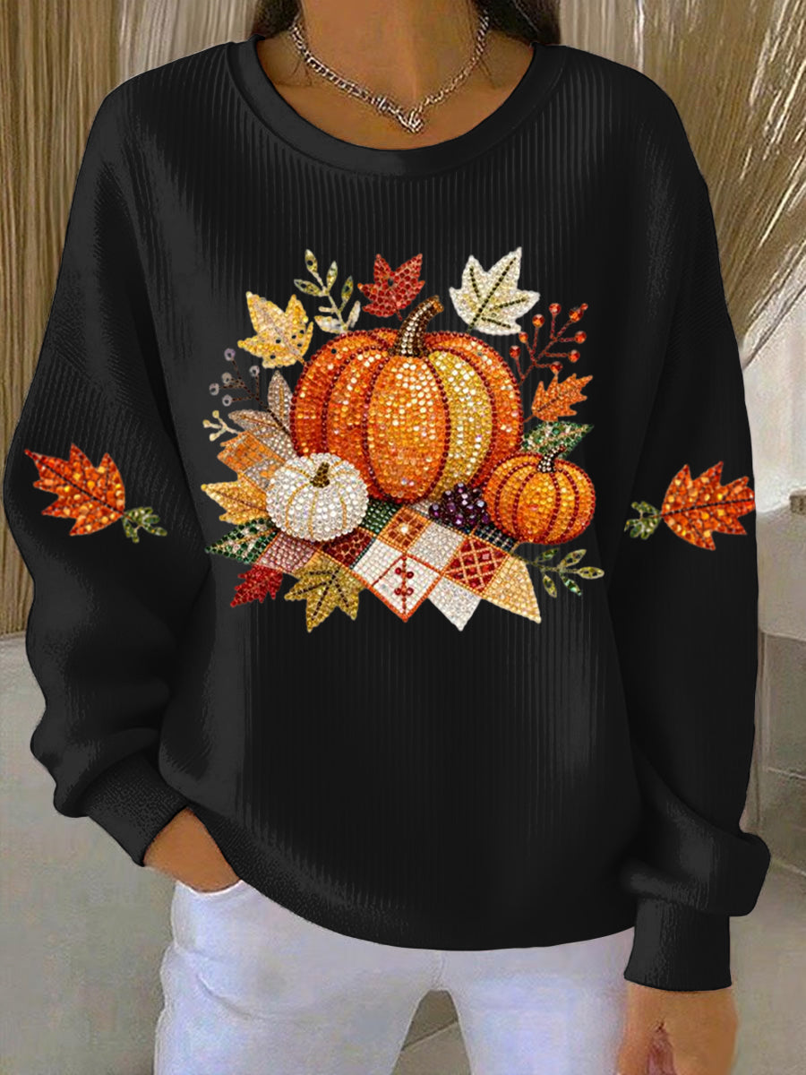 Women’s Sweatshirt | Pumpkin Graphic Design