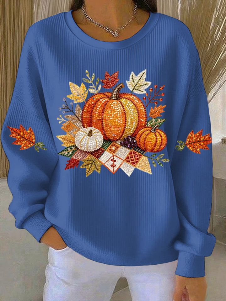 Women’s Sweatshirt | Pumpkin Graphic Design