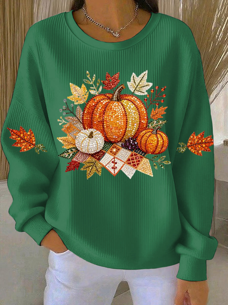 Women’s Sweatshirt | Pumpkin Graphic Design