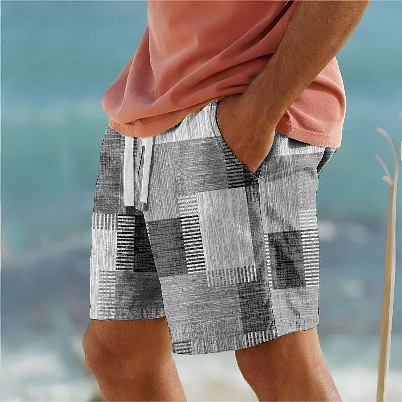 Dean | Patchwork Vacation Swim Shorts
