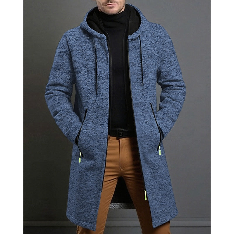 Vaughn | Hooded Longline Coat